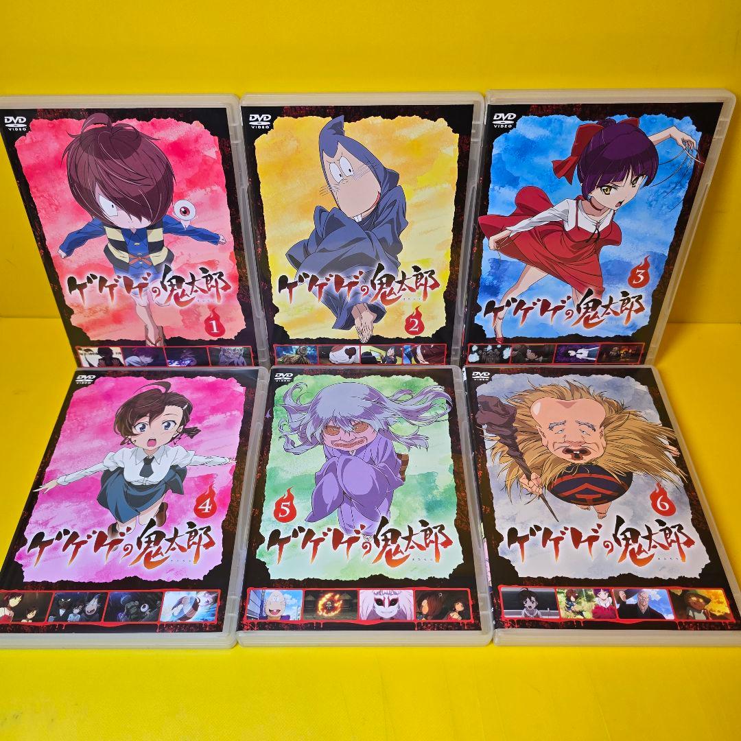 新品ケース交換済 ゲゲゲの鬼太郎 2018、2019TVシリーズ DVD全35巻