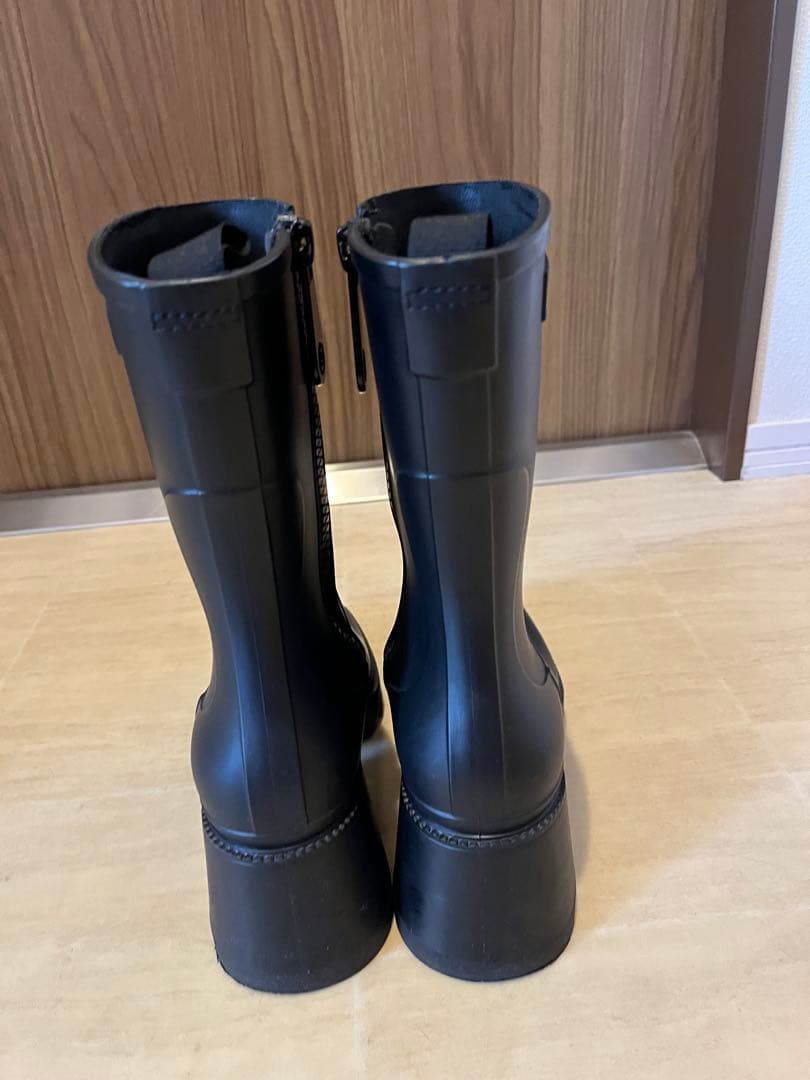 エマフランシス emma francis レインブーツ ブラック - メルカリ