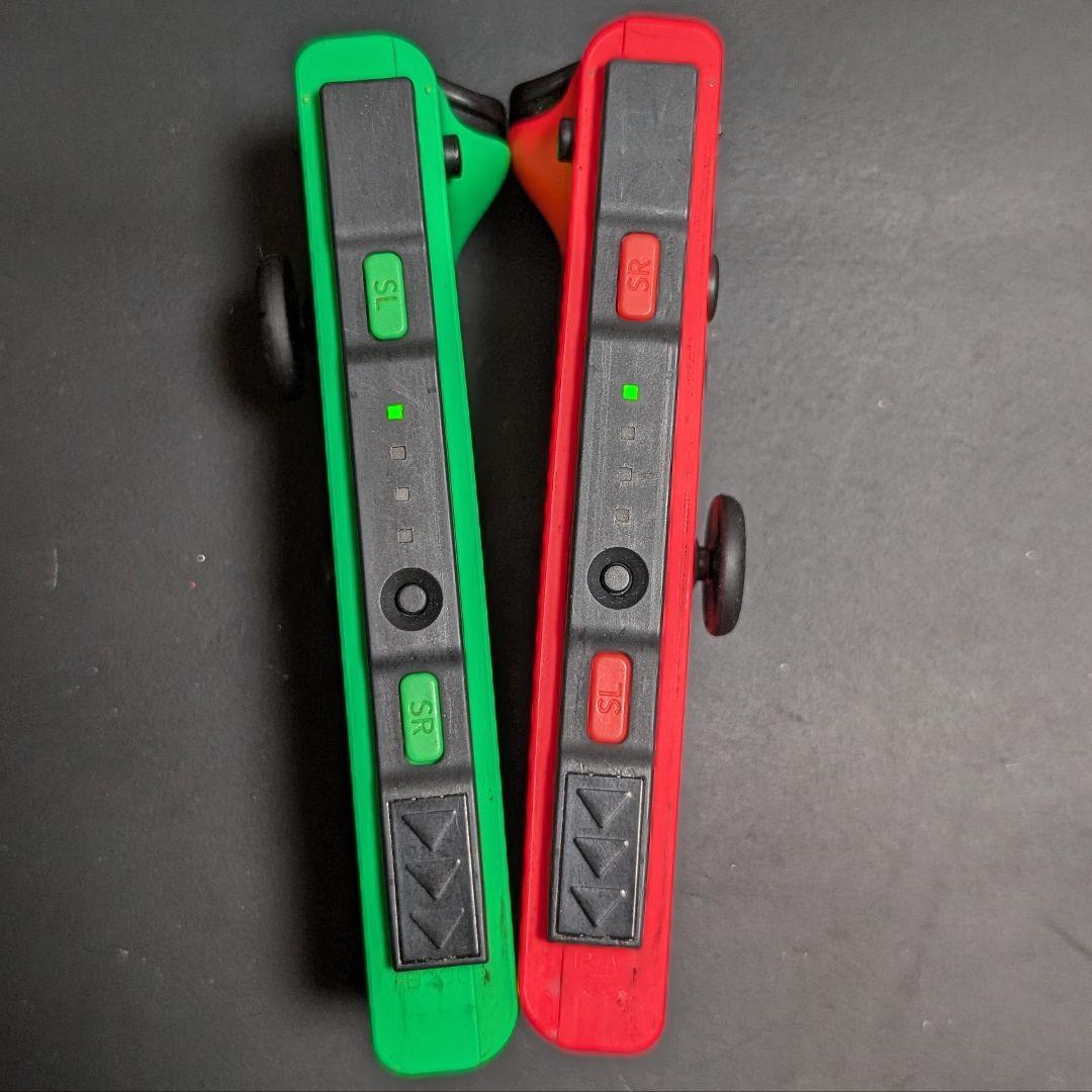 ジョイコン Joy-Con ネオングリーン/ネオンレッド 動作確認済 - メルカリ