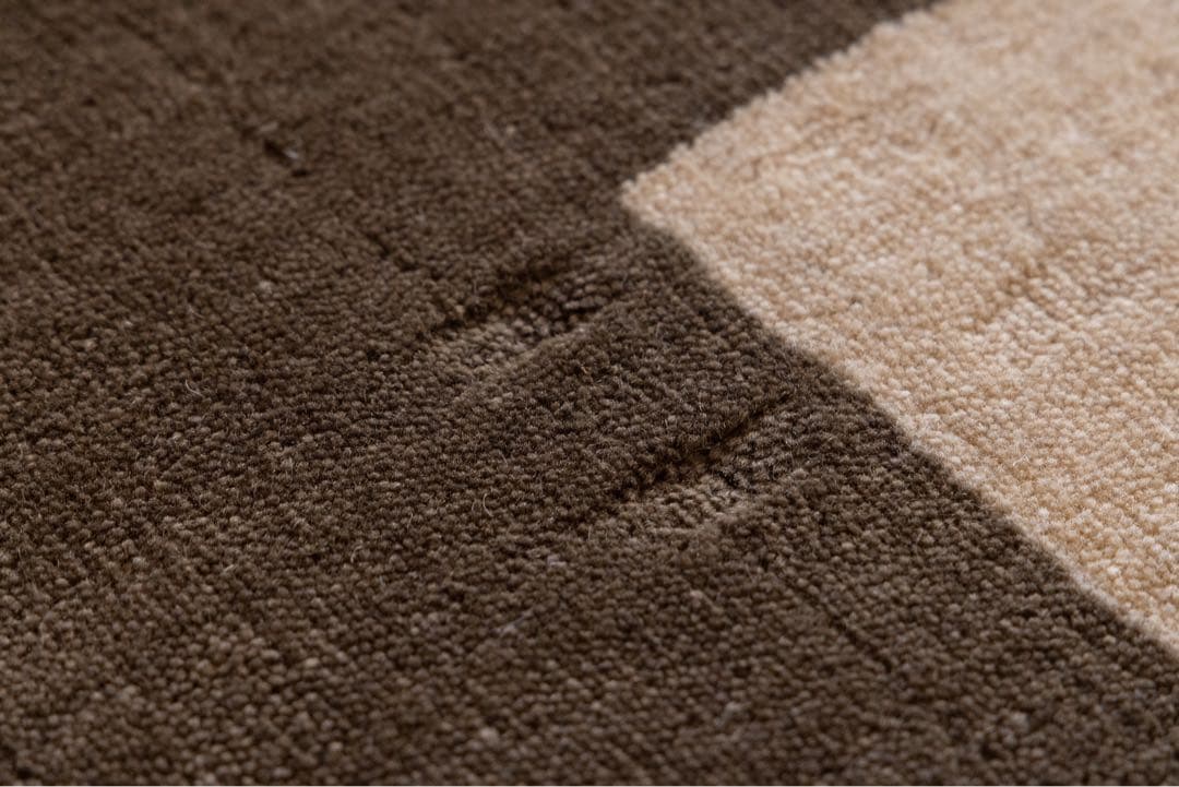 ギャッベ 150×200 a.depecheオリジナル ウール ラグ - メルカリ