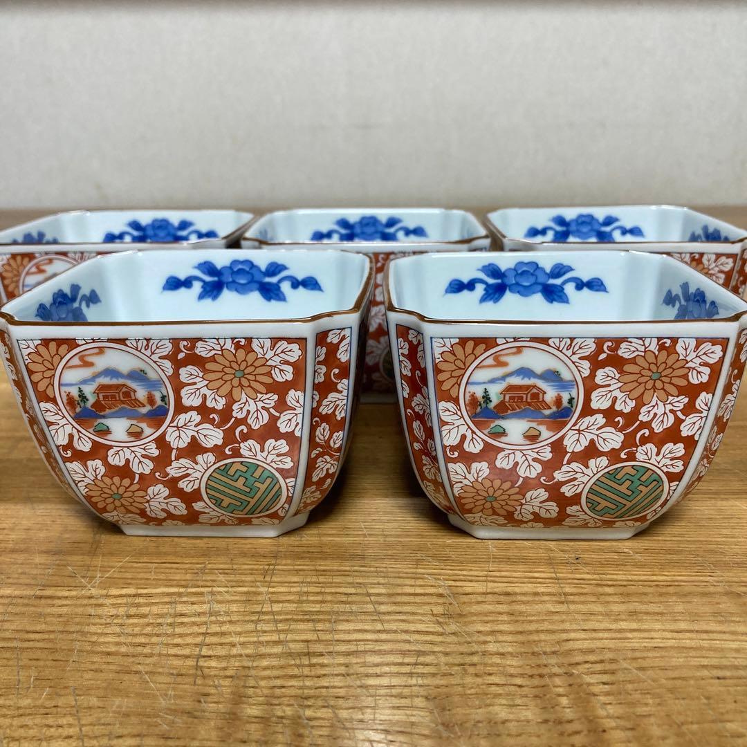 龍峰窯 古伊万里 錦彩古伊万里 小鉢揃 小鉢 深鉢 - メルカリ