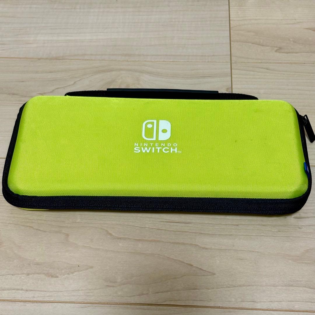 Nintendo Switch 本体 ネオンレッド・ブルー ケース付 - メルカリ