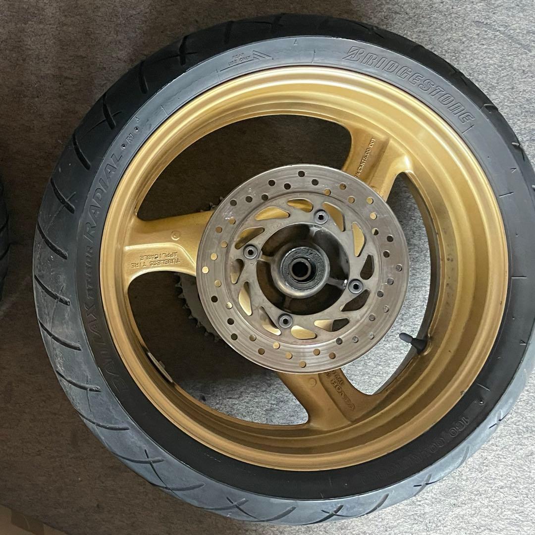 cb400sf nc39 リアホイール - メルカリ