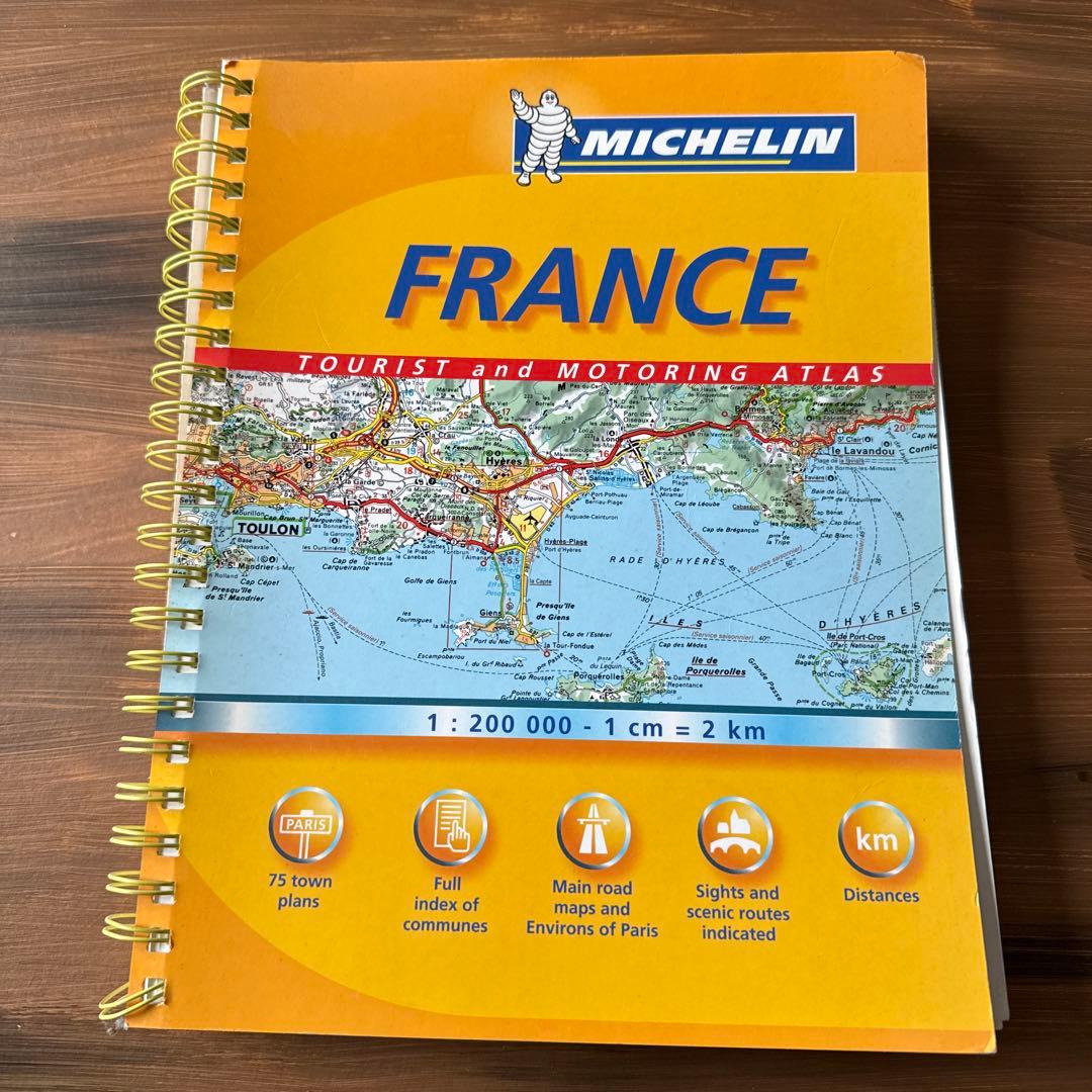 MICHELIN フランス 観光・運転用地図 No.12 Nancy 西ヨーロッパ-フランス Michelin / 地図のご購入は「地図