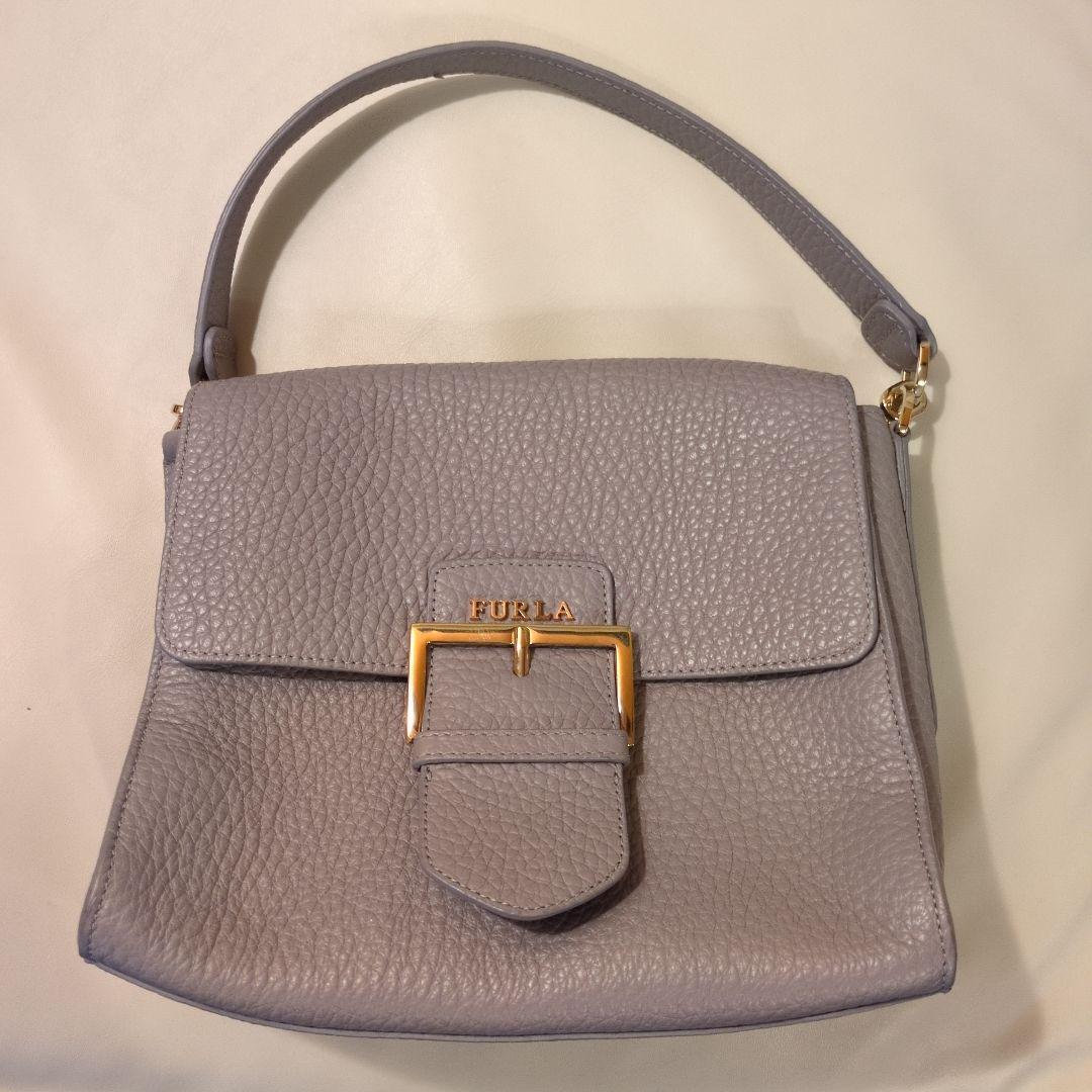 FURLA グレー レザーハンドバッグ FURLA（フルラ） 【数量限定セール】フルラ バッグ レディース