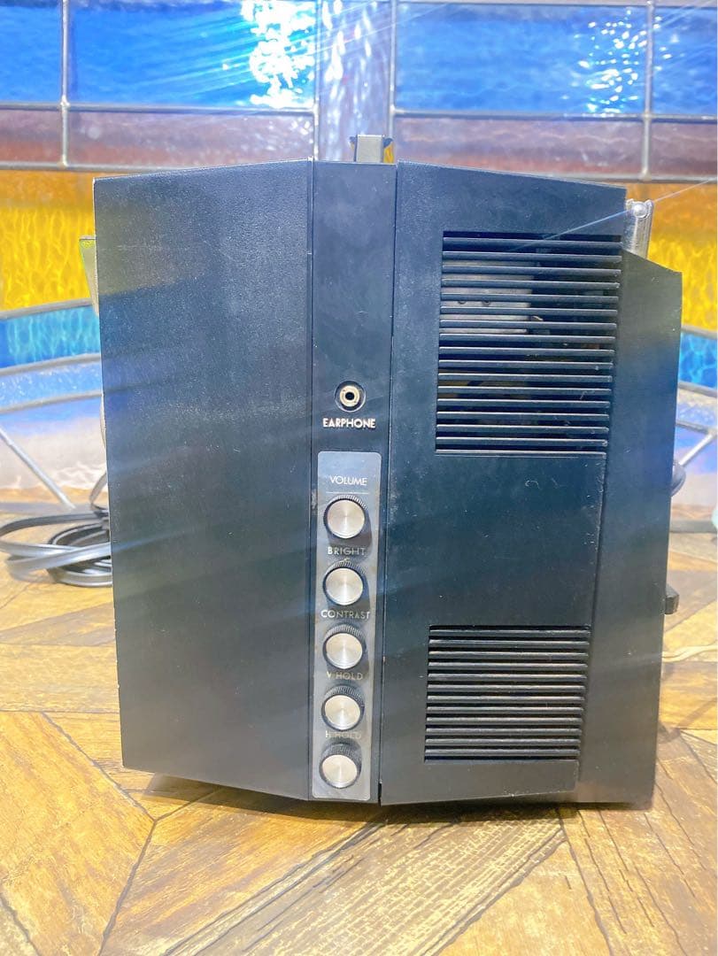 三菱 テレビ 12P3100U 当時物 インテリア昭和レトロ アンティーク