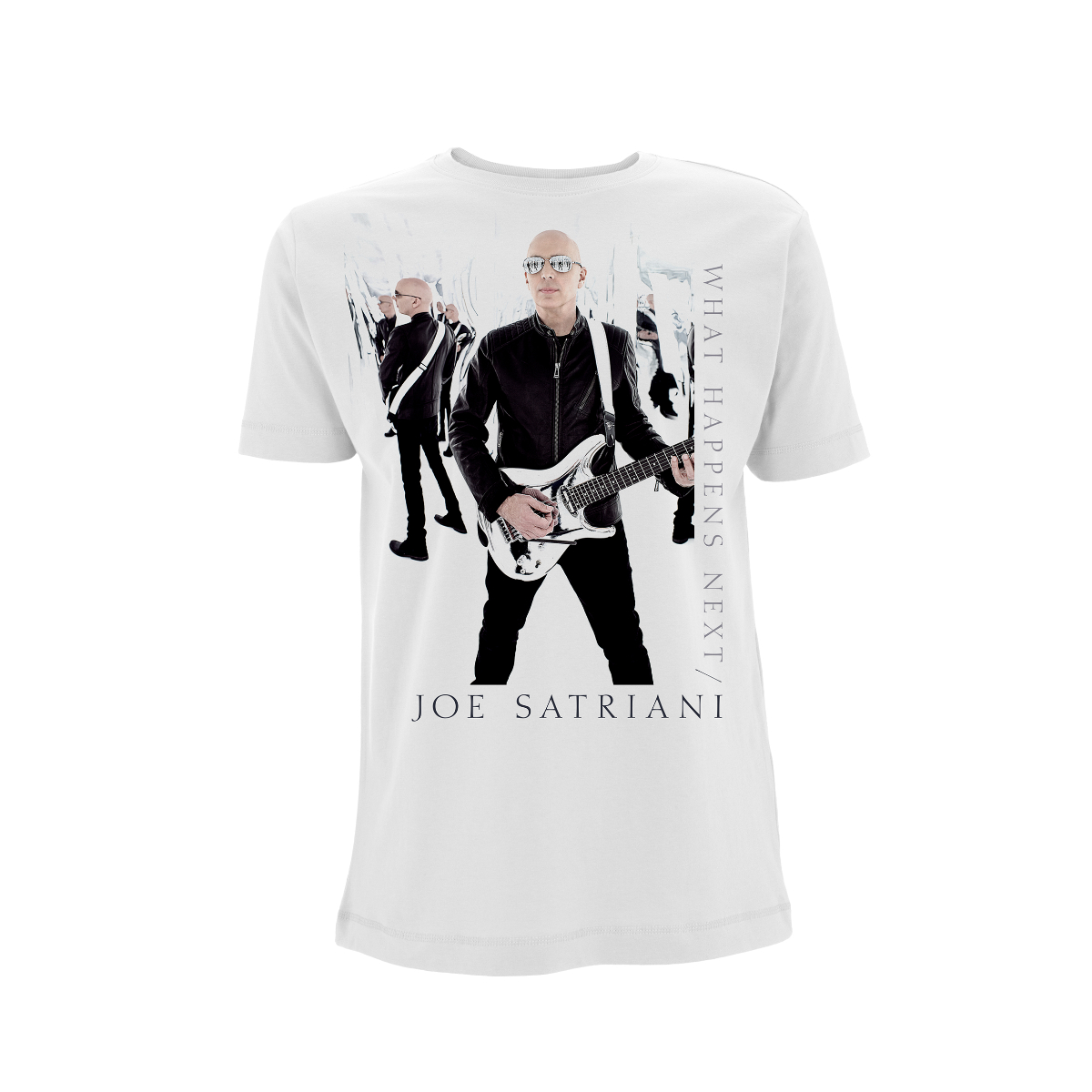 What Happens US Tour White T-Shirt | Shop the Joe Satriani