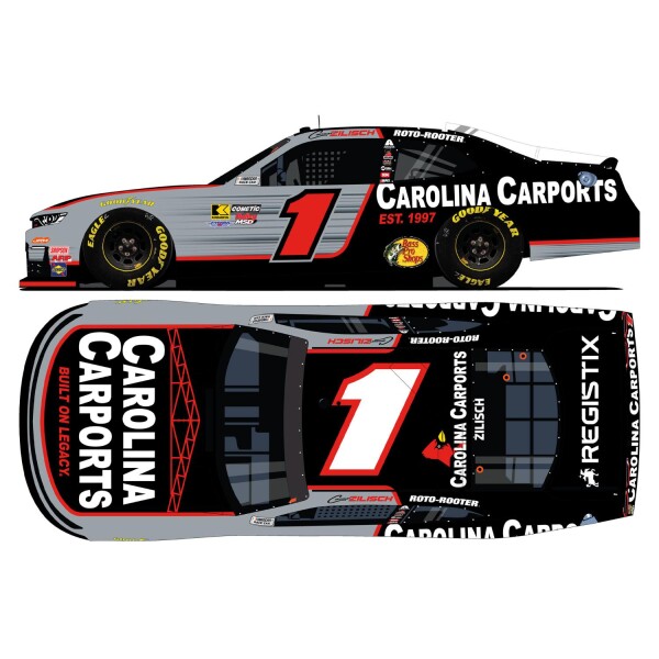 Ross Chastain #9 2026 Carolina Carports 1:64 Hard Top Die-Cast