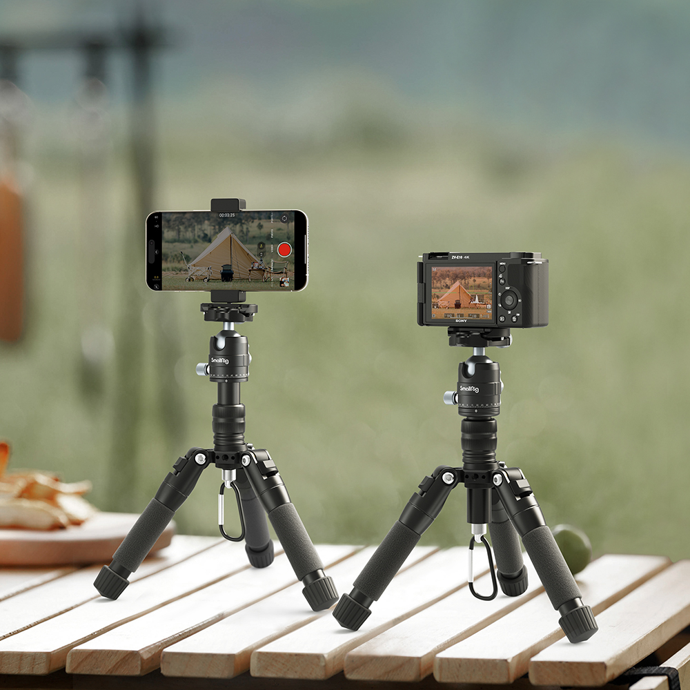 VT-20 Mini Tripod | Compact Aluminum Camera Stand | SmallRig