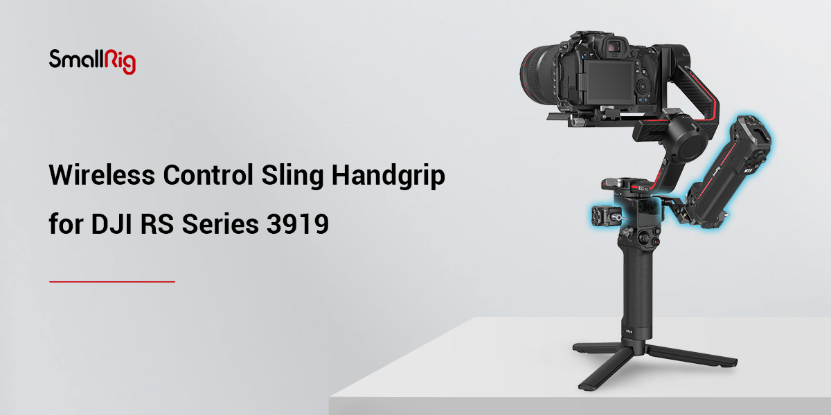 DJI RSシリーズ用無線制御式スリングハンドグリップ