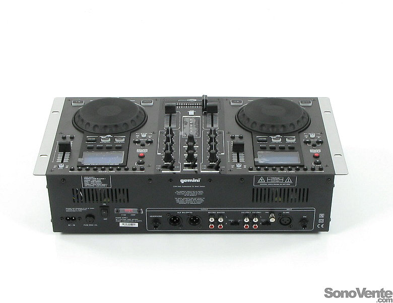 Gemini CDM 3610 - Platine CD MP3 à plat SonoVente.com