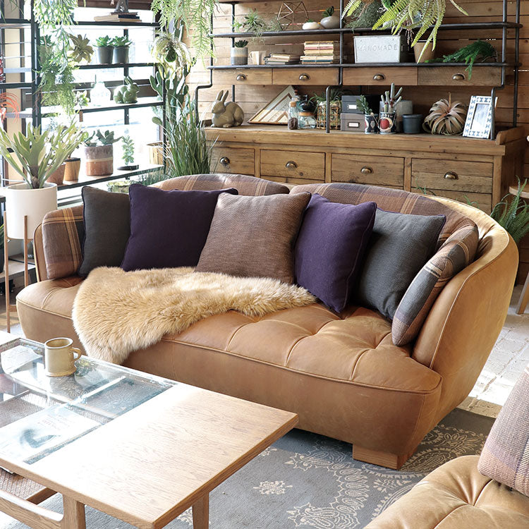 オピアムソファ 2.5人掛け L-1キャメル | 家具・インテリア通販サイト