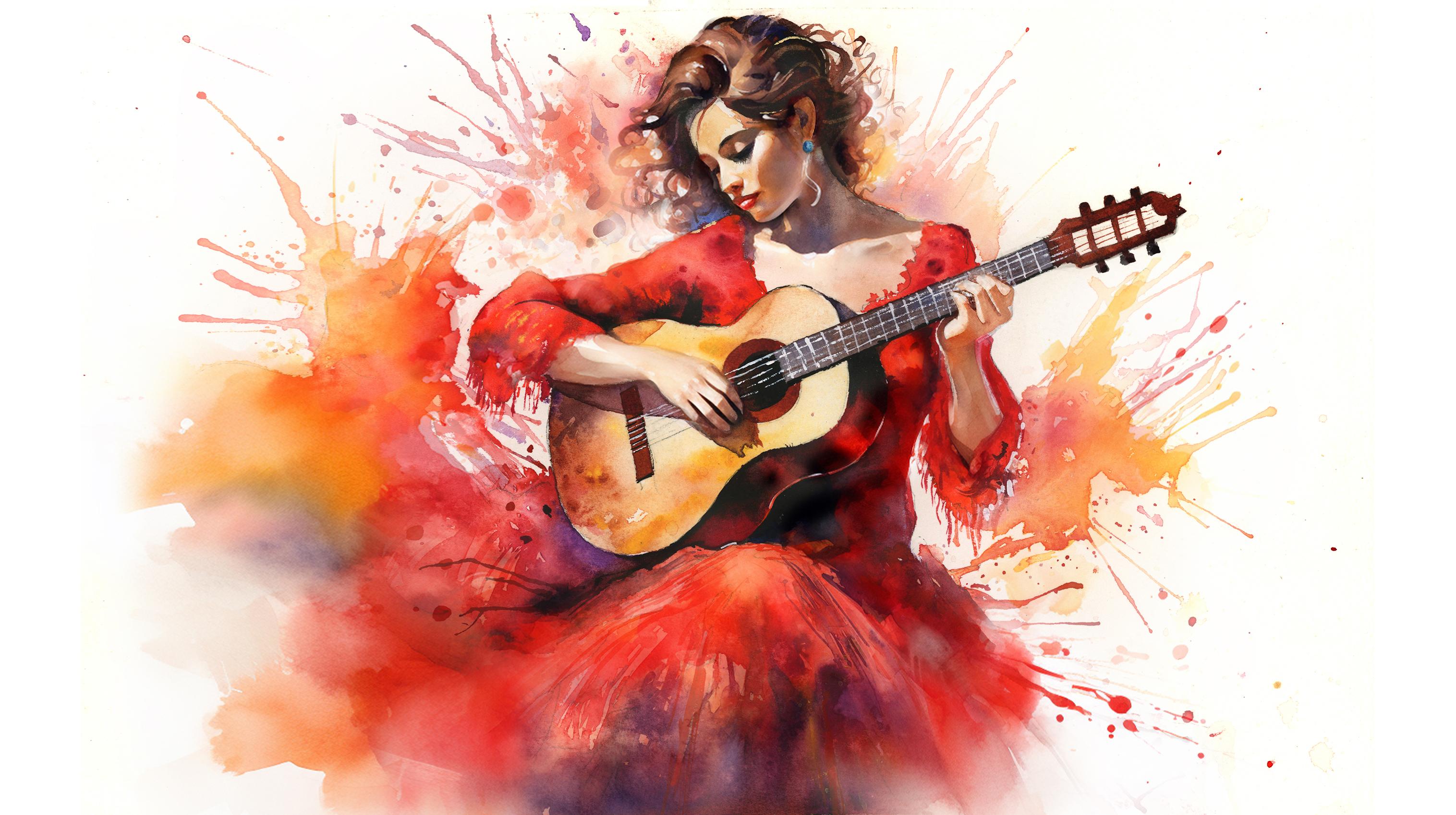 Rhythms of Color: Painting Expressive Watercolor Portraits with