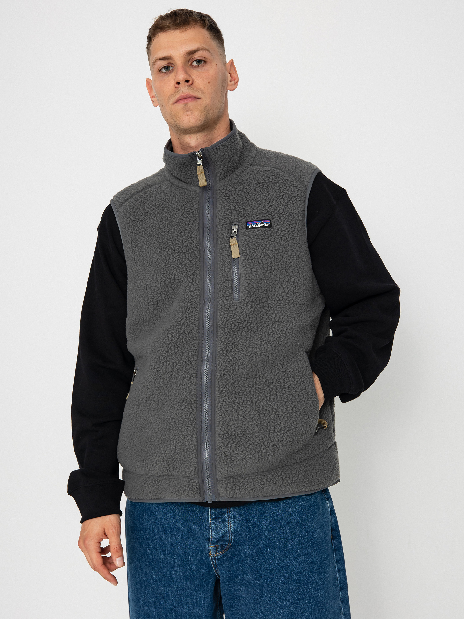 Patagonia Retro Pile Vest Weste - Grau (forge grey)