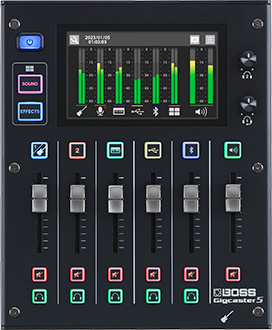 BOSS - Gigcaster 5 | Audio Streaming Mixer