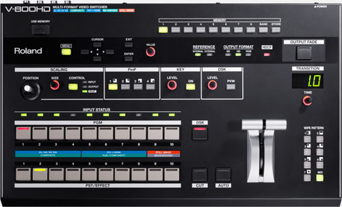 Roland Pro A/V - V-800HD | Multi-format Video Switcher