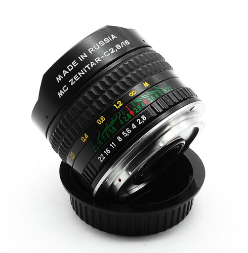 Zenitar MC 16mm F2.8 Diagonal Fullframe Fisheye M42 Screw Mount