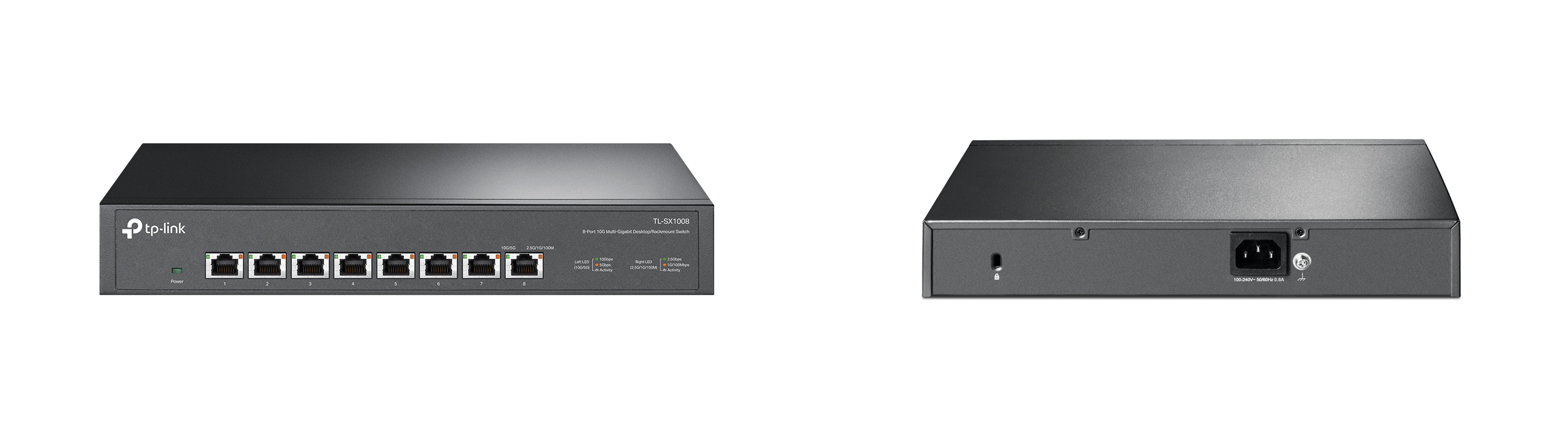 全ポート10G対応 マルチギガビット アンマネージスイッチ 「TL-SX105
