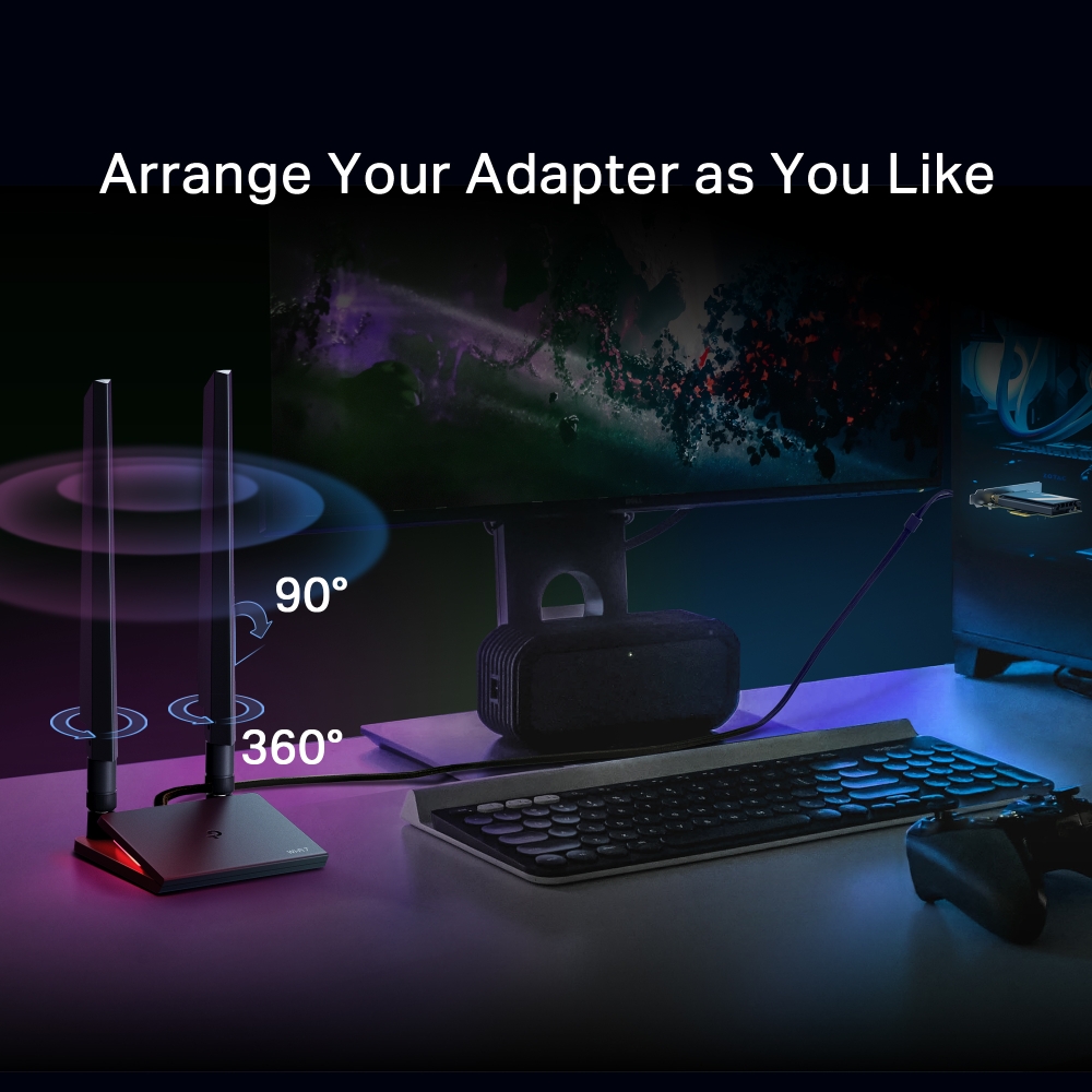 Archer TBE550E | BE9300 Wi-Fi 7 Bluetooth 5.4 PCIe Adapter | TP-Link