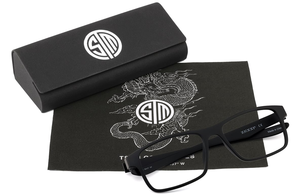 Black OptiFlex®: TSM 2024 Pro Edition Glasses #1211521 | Zenni