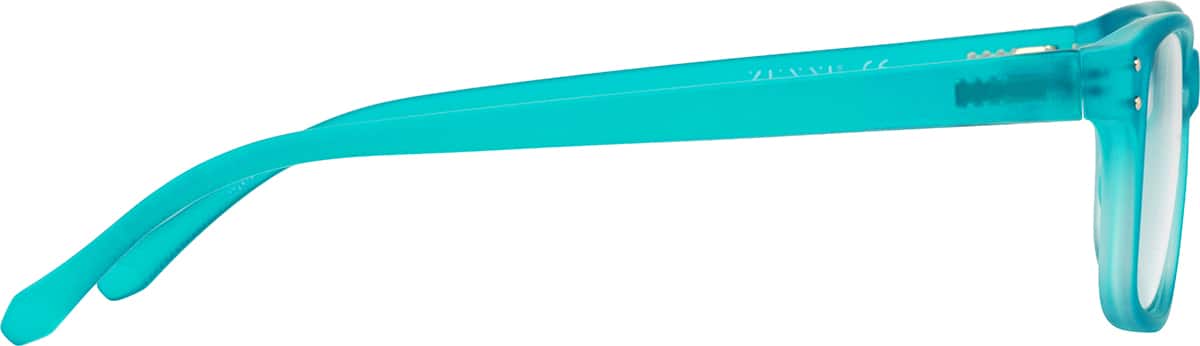 Azure Rectangle Glasses #124516 | Zenni Optical