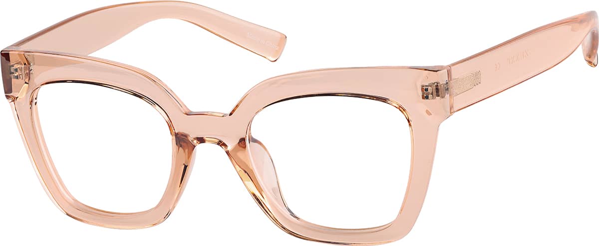 Orange Cat-Eye Glasses #2037542 | Zenni Optical