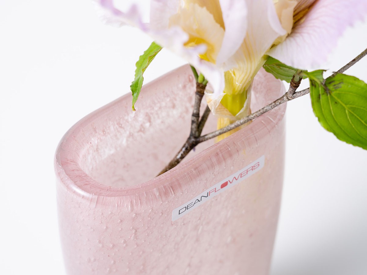 Hsi Chen◇ガラス花どめ アイボリー1個＆ピンク 7個◇オブジェ Hsi