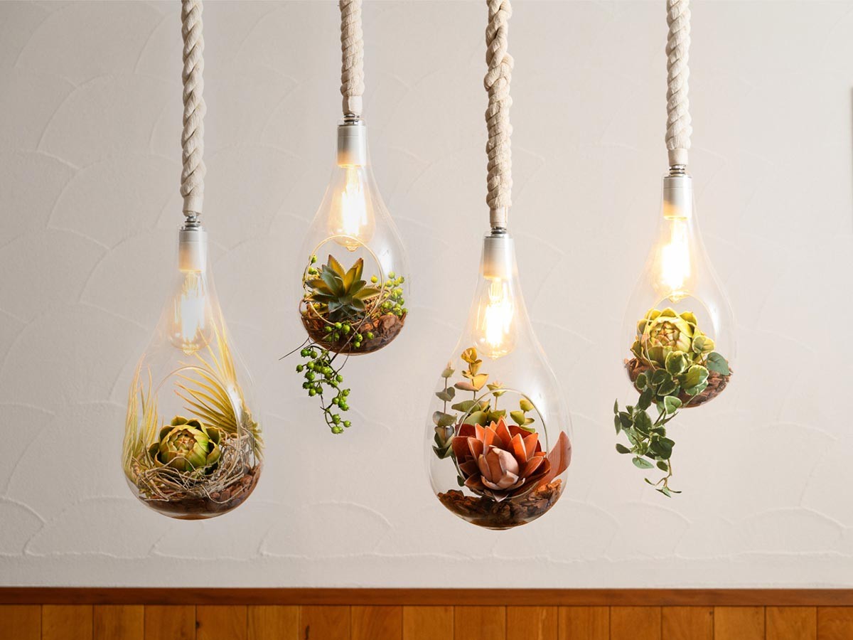 FLYMEe Parlor BOTANIC Hanging light with FAKEGREEN / フライミー