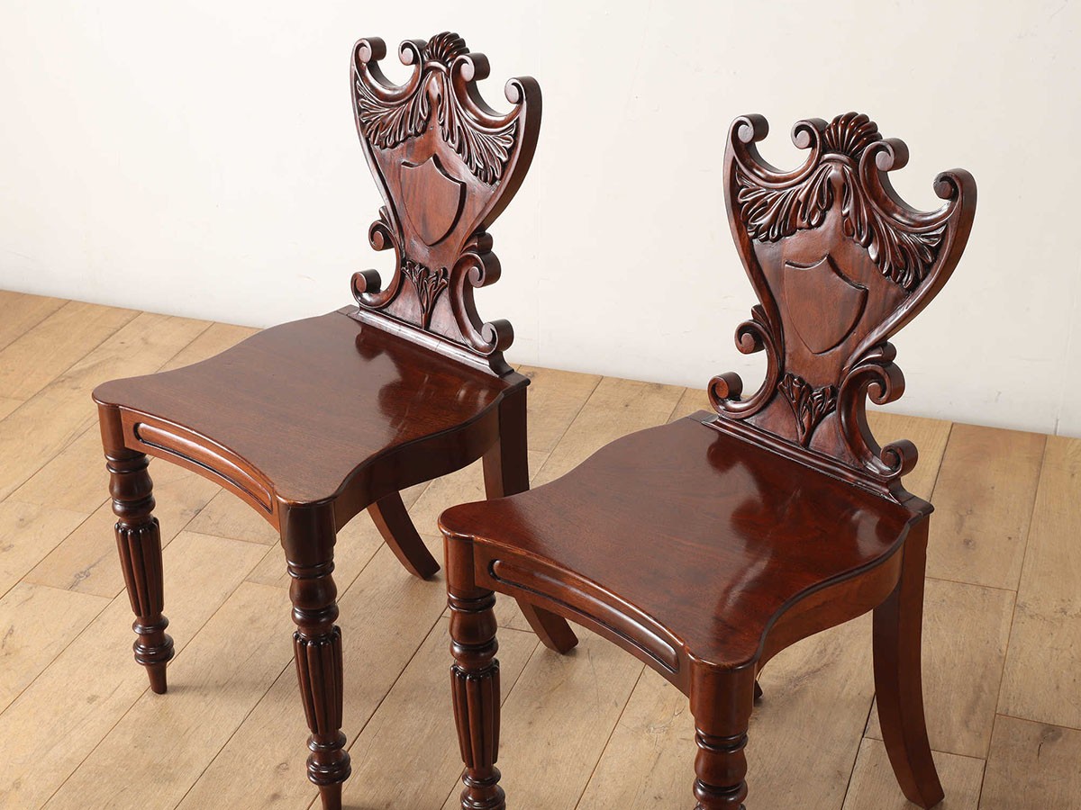Lloyd's Antiques Real Antique Victorian Hall Chair / ロイズ