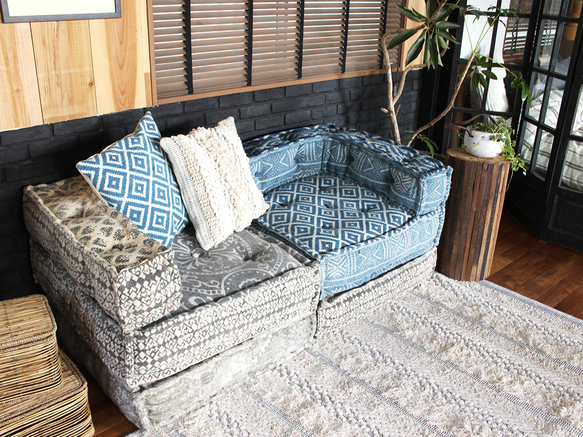 a.depeche block multi zabu ottoman / アデペシュ ブロックマルチ