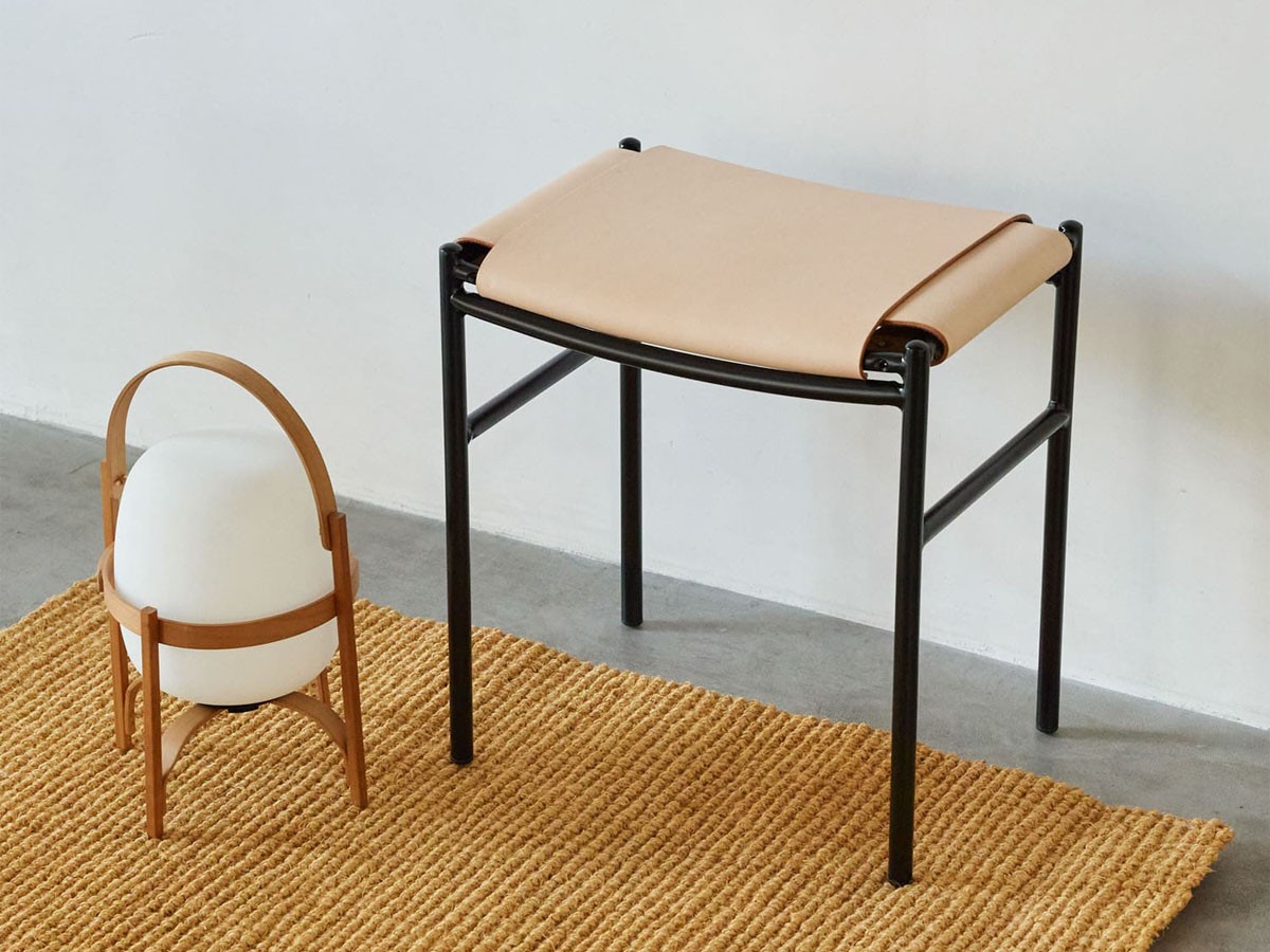 DOORS LIVING PRODUCTS DOORS × SYOTYL Luonka LEATHER STOOL