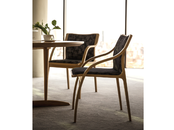 FUJI FURNITURE Scandinavia modern Semi Arm Chair / 冨士ファニチア