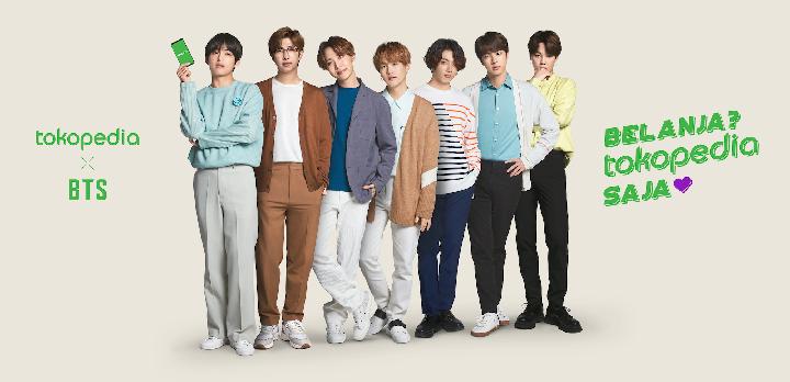 Tokopedia Appoints BTS as Brand Ambassador - Life En.tempo.co
