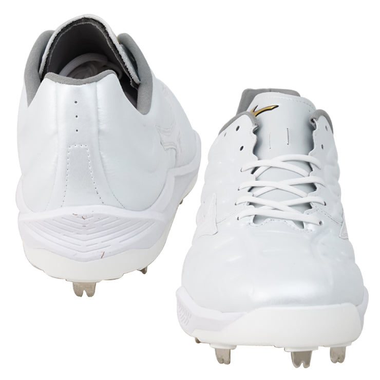 ミズノプロ 野球 厚底 白スパイク クッションレボプロ 高校野球対応