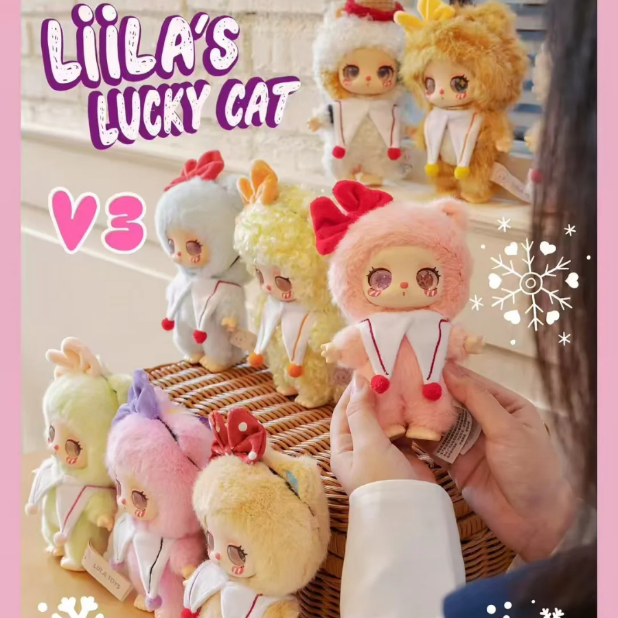 Liila's Lucky Cat V3 - Honeyland Enchantment Plush Blind Box