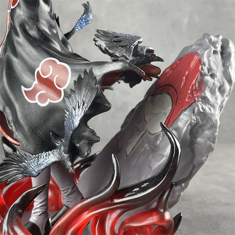 Naruto Premium Crow Hall Uchiha Itachi Akatsuki GK Statue Anime