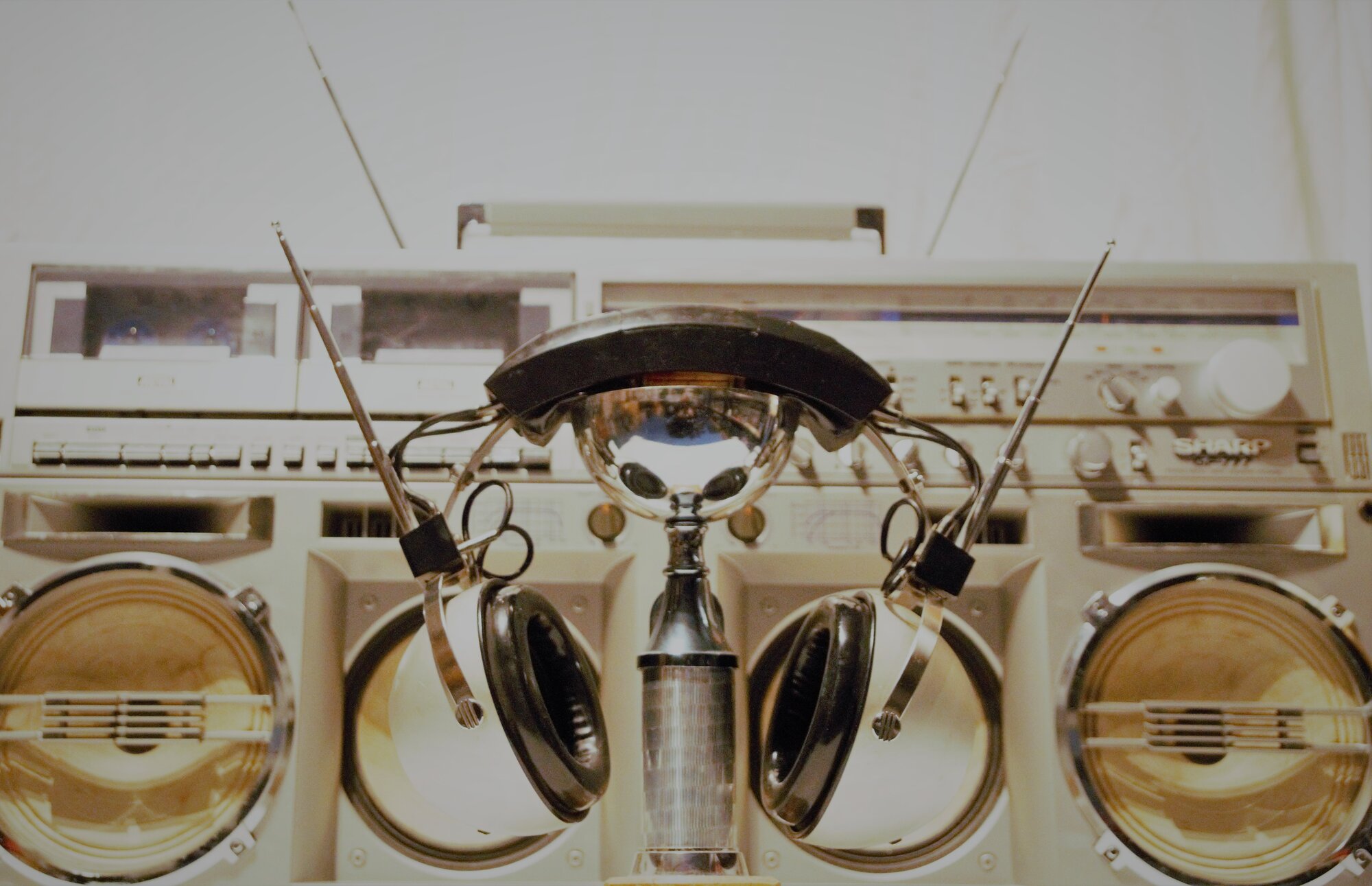 Before there was the walkman: Panasonic RF 60 Stereo FM headset