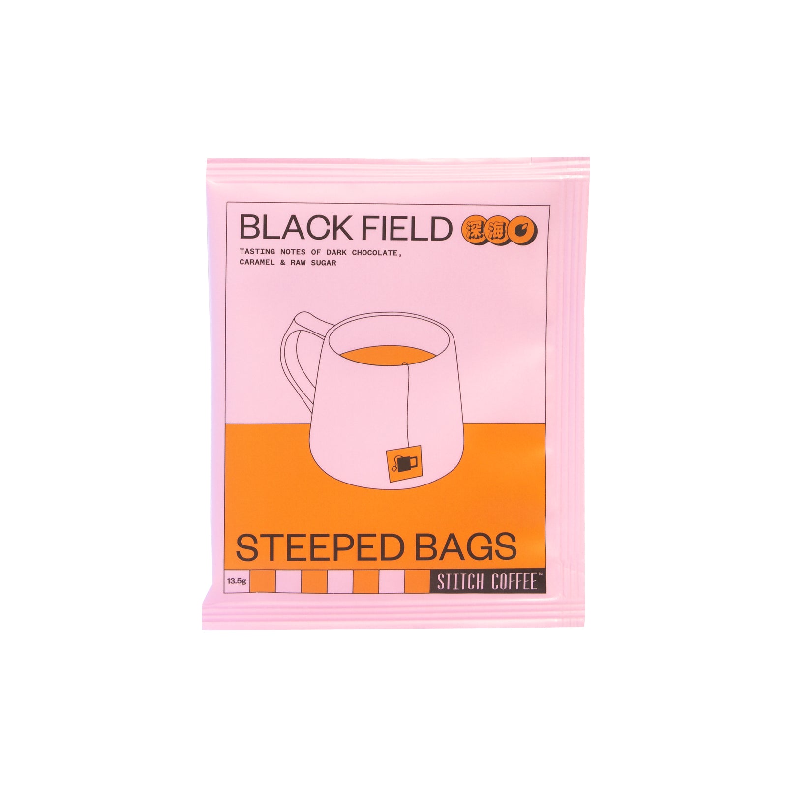 SHINKAI BLACK FIELD STEEPED COFFEE BAGS - Stitch Japan