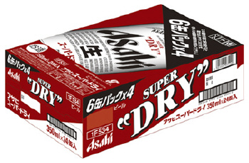 アサヒ スーパードライ 350ml×24缶 ケース | イオン北海道の