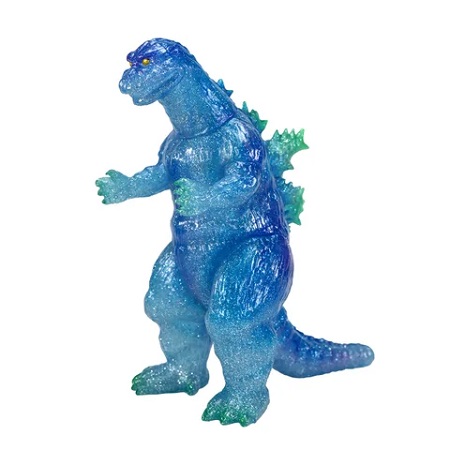 ゴジラ』シリーズの怪獣を、レトロデザインのソフビ製にしたアイテムが