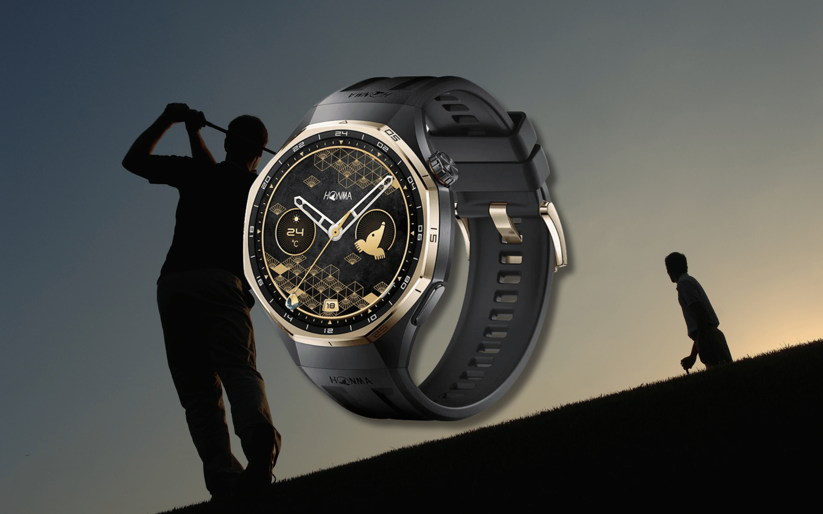 The Honma x Huawei Watch GT 6 Pro partnership goes for golfing
