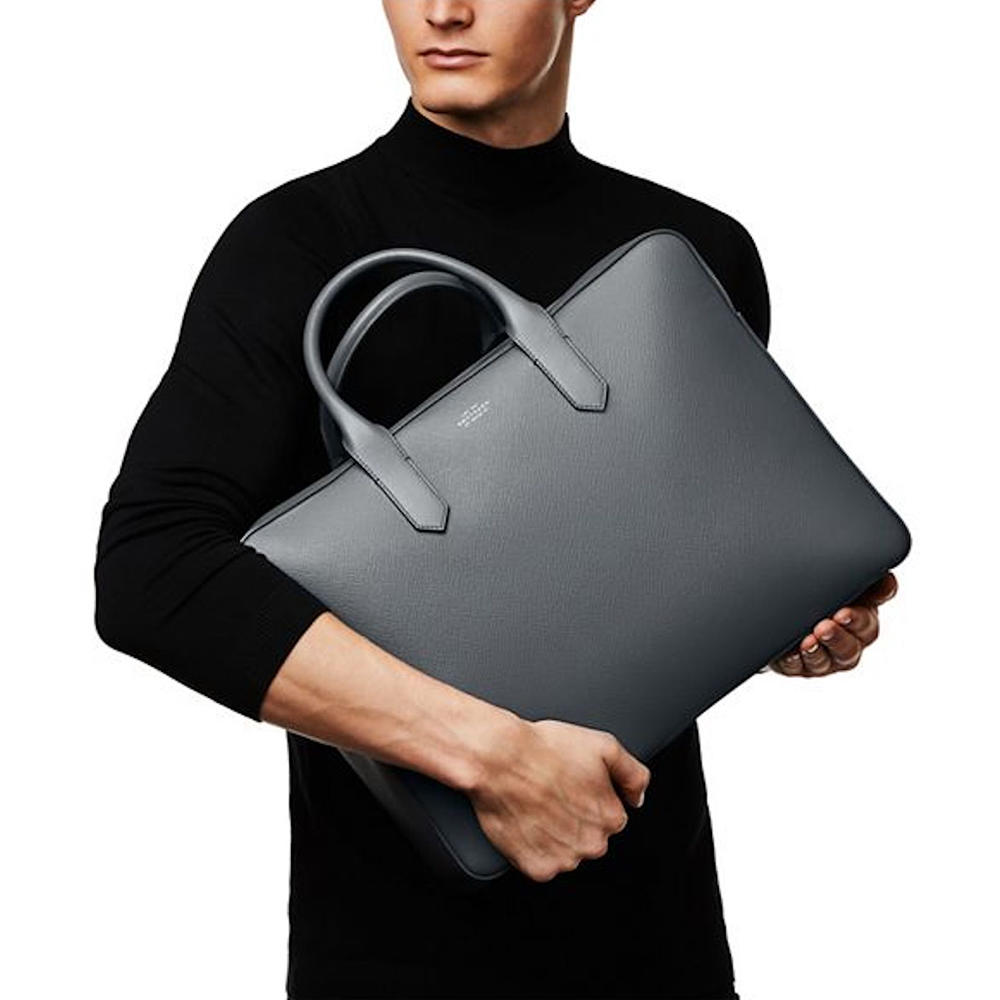 英国王室御用達ブランド・スマイソンのブリーフケース | PRESIDENT STYLE