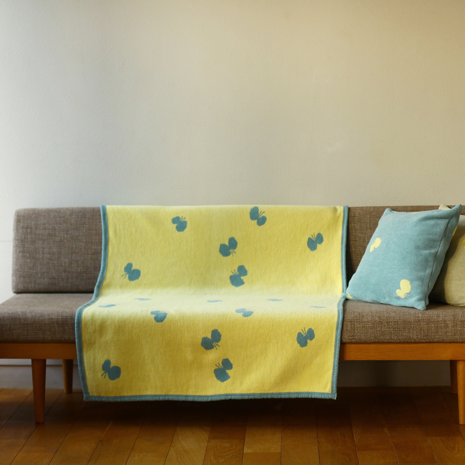 KLIPPAN/mina perhonen シュニールコットン ハーフブランケット