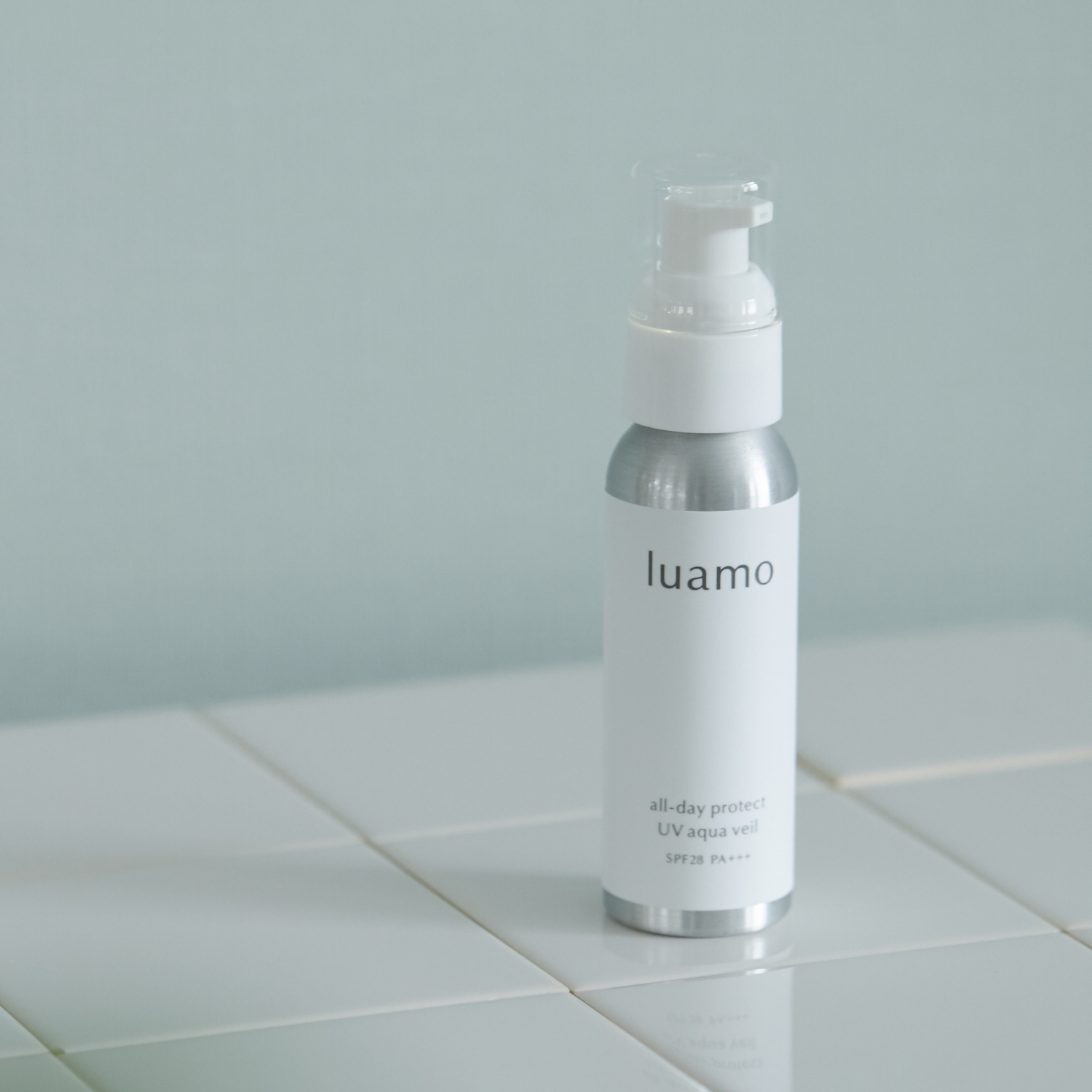 luamo/オールデイ プロテクト UVアクアヴェール -白浮きしない！塗った