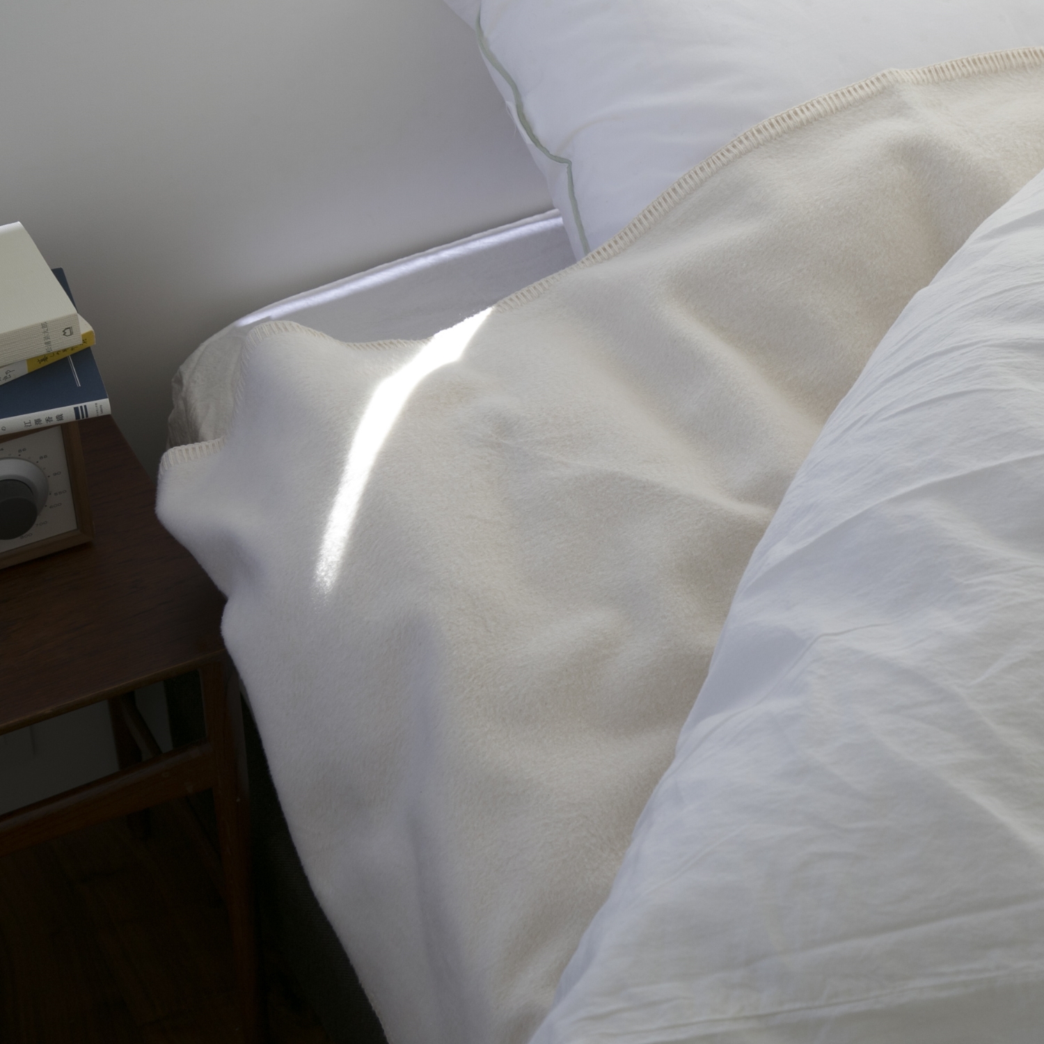 三井毛織/シルクブレンドコットンブランケット シングル お得な2枚