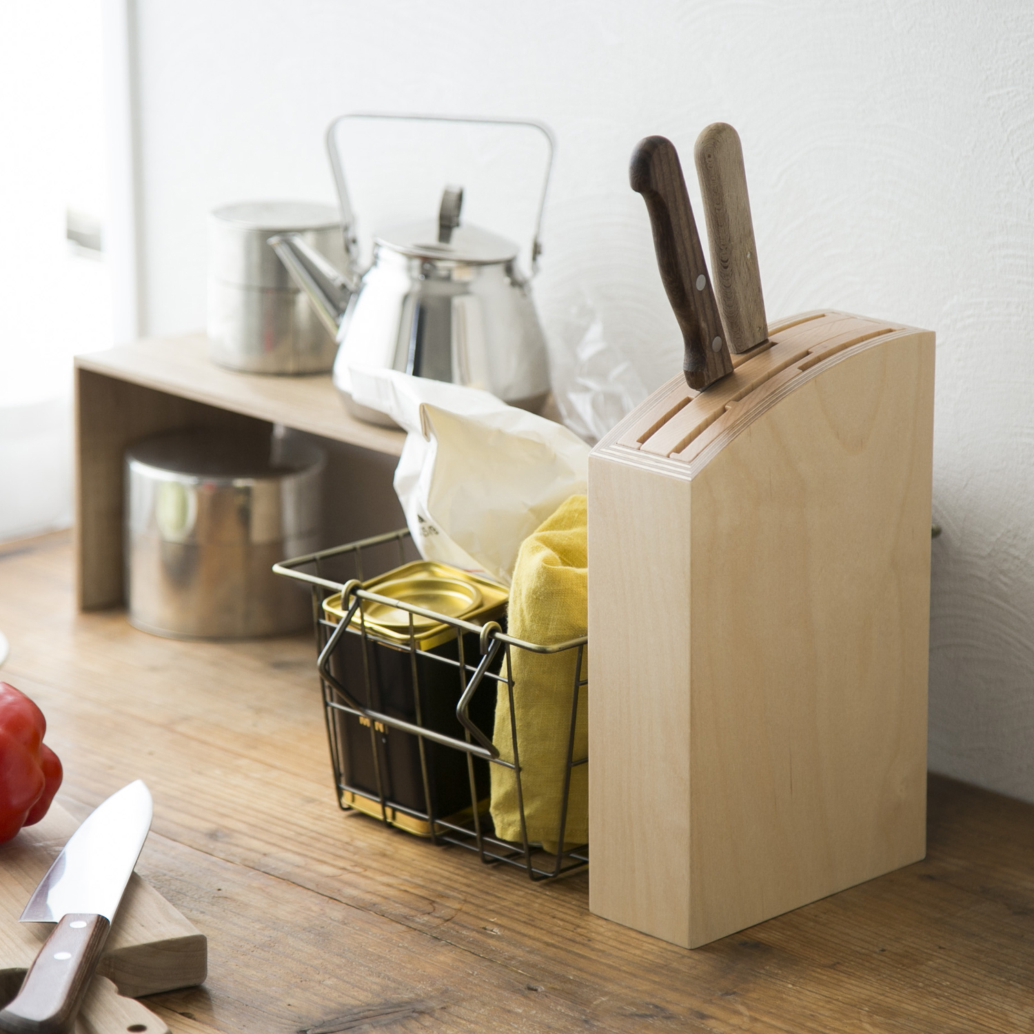 Eau/HYDRA 包丁立て -幅わずか6cm！清潔に保てる包丁立て - スタイルストア