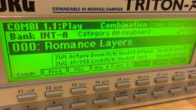 KORG TRITON-RACK レビュー【DEMOあり】 | SynthSonic