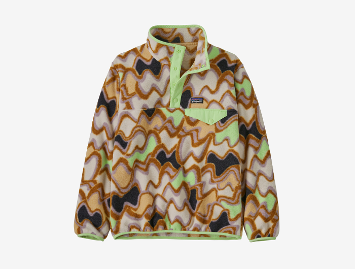 Patagonia Kids' Lightweight Synchilla® Snap-T® Fleece Pullover - FINAL
