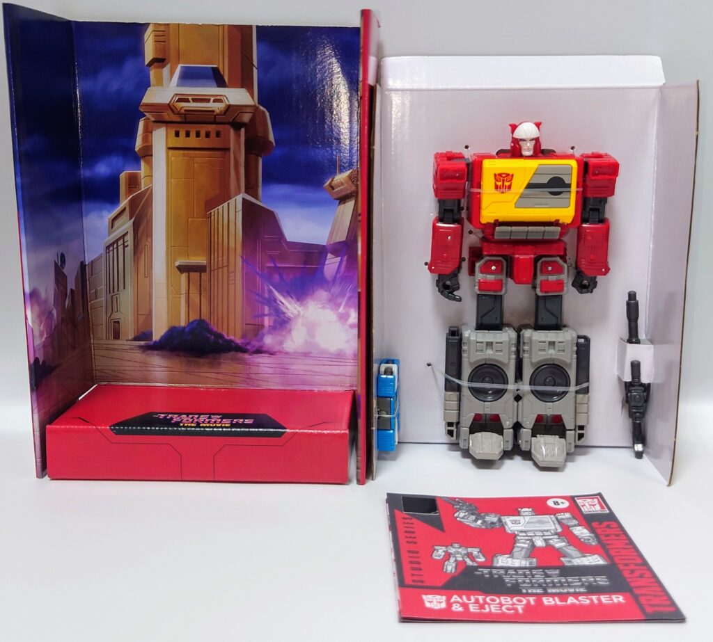 レビュー080 トランスフォーマー SS‐129 ブラスター＆イジェクト