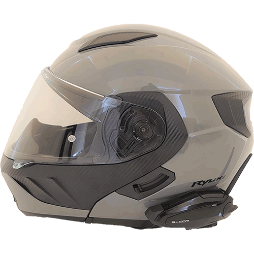 B+COM SB6X バイク用インカム システムヘルメット取付方法 OGK KABUTO